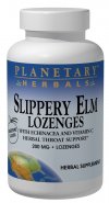 Planetary Herbals - Slippery Elm Lozenges 150 mg Strawberry 200 lozenge