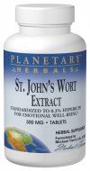 Planetary Herbals - St. John's Wort Extract 300 mg 180 Tablets