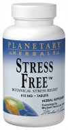 Planetary Herbals - Stress Free 810 mg 60 Tablets-OUT OF STOCK
