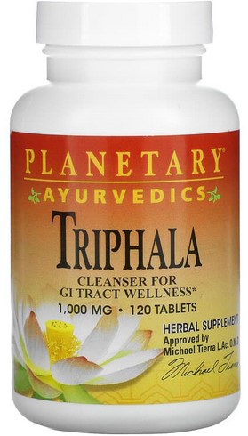Planetary Herbals - Triphala 1000 mg 120 tablet