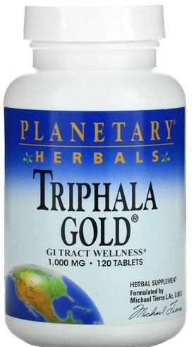 Planetary Herbals - Triphala Gold 550 mg 120 capvegi