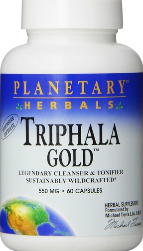 Planetary Herbals - Triphala Gold 550 mg 60 capvegi