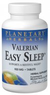 Planetary Herbals - Valerian Easy Sleep 900 mg 120 Tablets-OUT OF STOCK