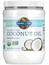 Garden of Life - Extra Virgin Coconut Oil Plastic Jar 14/oz