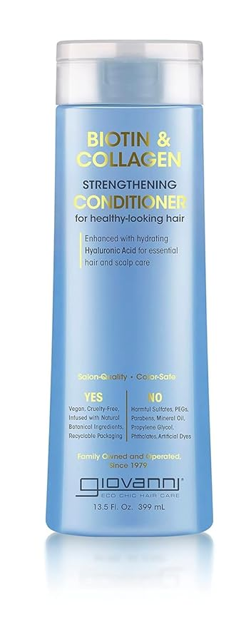 Giovanni Cosmetics Strengthening Biotin & Collagen Conditioner 13.5/oz