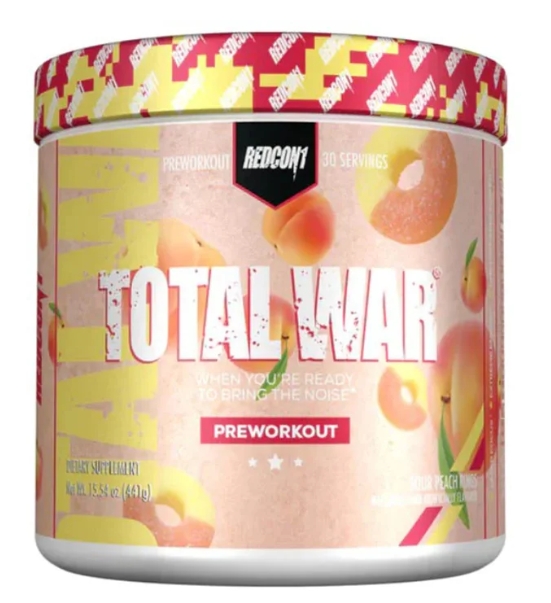 Redcon 1 - Total War 30 Servings Sour Peach Rings