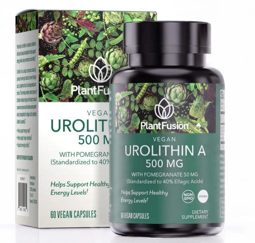 Plantfusion - Vegan Urolithin A 500 mg with Pomegranate 60 vcaps