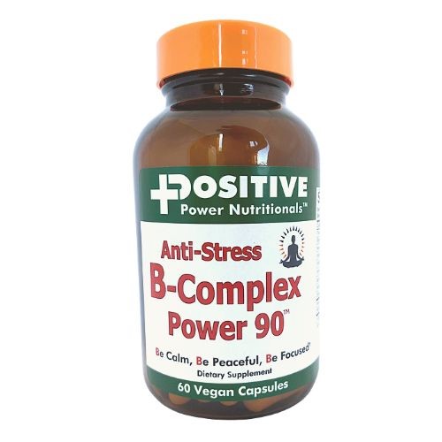 Positive Power Nutrition Anti-Stress B-Complex Power 90 - 60 vegan capsules