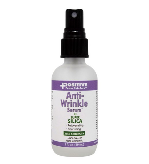 Positive Power Nutrition Anti-Wrinkle Serum - 2 fl oz Super Silica formula spray (boxes of 6 bottles)