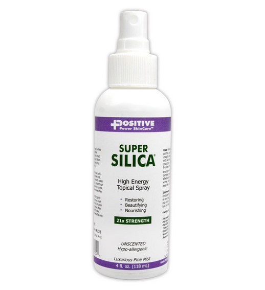 Positive Power Nutrition Super Silica High Energy - 4 fl oz fine mist (boxes of 6 bottles)