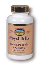 Premier One - Royal Jelly Pollen Propolis Ginseng 1400mg 60 Cap