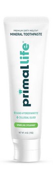 Primal Life Organics Mineral Toothpaste Spearmint 4Oz