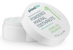 Primal Life Organics Toothpowder Sparkling Spearmint 1Oz