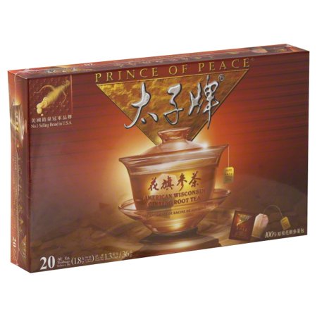 Prince of Peace American Ginseng Root Tea 20 bag