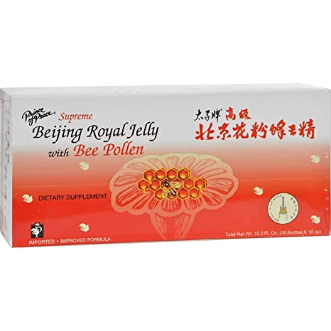 Prince of Peace Beijing Royal Jelly w/ Bee Pollen 30 vial