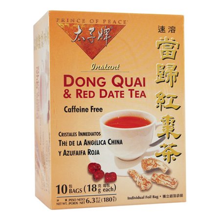 Prince of Peace Dong Quai & Red Date Instant Tea 10 bag