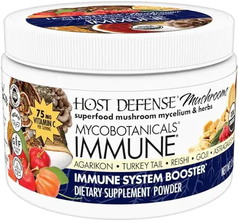 Fungi Perfecti - Host Defense Mycobotanicals Immune 3.5 oz  32 Servings