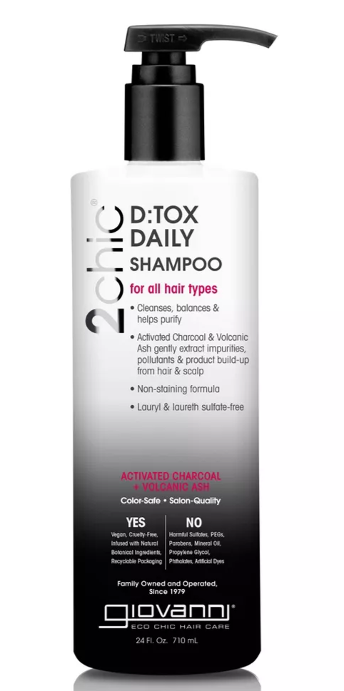 Giovanni Cosmetics 2chic D:Tox Shampoo 24oz
