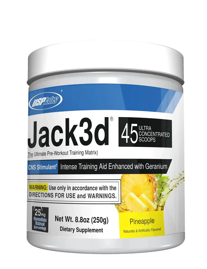 USPLabs - Jacked3d Advanced Pineapple 45servings