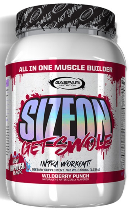 Gaspari Nutrition SizeOn Intra Workout 3.59 lbs Wildberry Punch Flavor 24 Servings