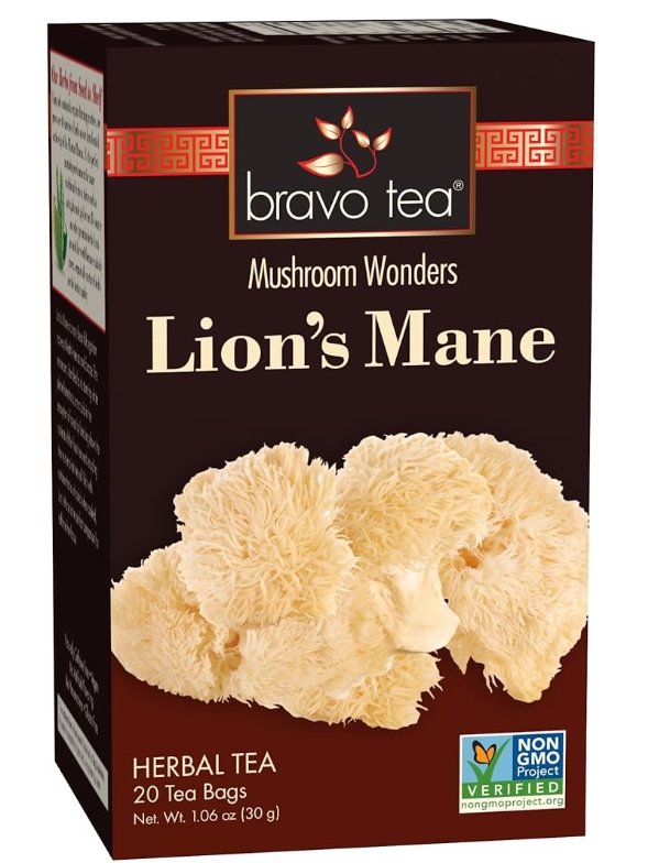 Bravo Tea Mushroom Wonders Lion's Mane Tea 20 bag