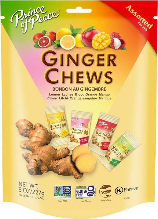 Prince of Peace Ginger Chews Assorted 8 oz