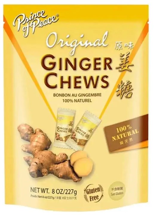 Prince of Peace Ginger Chews Original 8 oz
