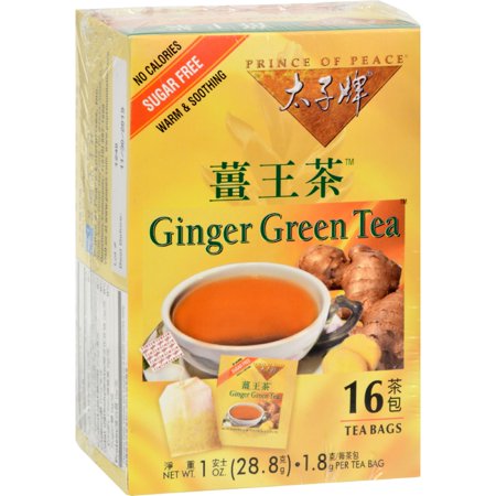 Prince of Peace Ginger Green Tea 16 bag