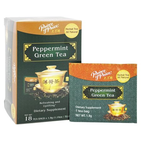 Prince of Peace Peppermint Green Tea 18 bag