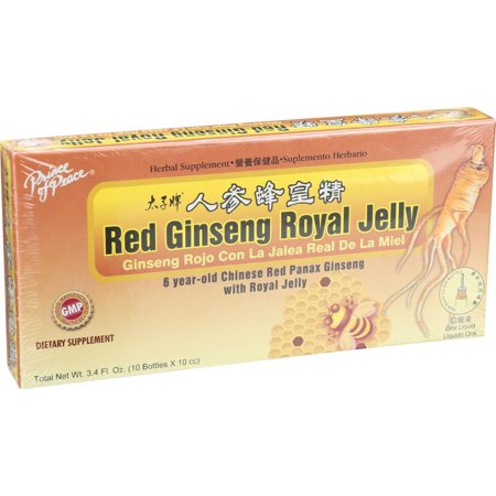 Prince of Peace Red Ginseng Royal Jelly 10 vial