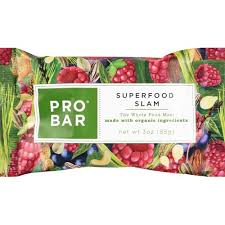 Pro Bar Superfood Slam Bar; Made With Organic Ingredients 12 3 OZ