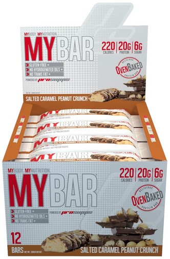 Pro Supps My Bar Salted Caramel Peanut Crunch 12/55g