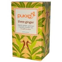 Pukka Tea,Herbal,3 Ginger,Og 20 CT