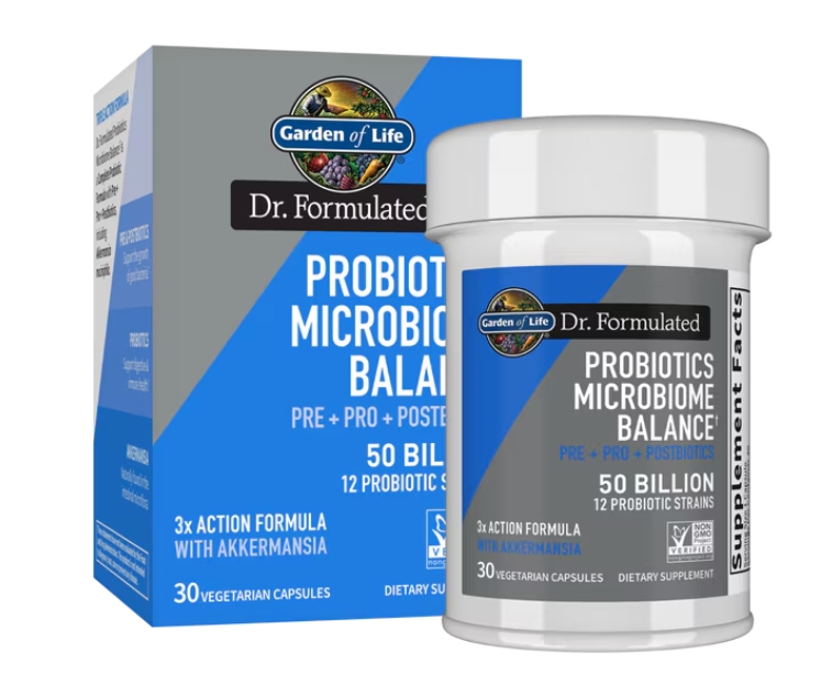 Garden of Life - Dr. Formulated Probiotics Microbiome Balance 50 Billion 30ct 