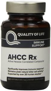 Quality of Life AHCC Rx 300 mg 60 Vegetarian Softgels  TEMPORARILY UNAVAILABLE