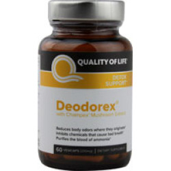 Quality of Life Deodorex 60 Vegicaps-OUT OF STOCK