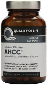 Quality of Life Kinoko Platinum AHCC 750 mg 30 Vegicaps-OUT OF STOCK