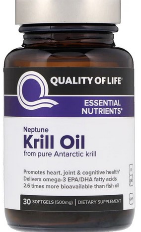 Quality Of Life Neptune Krill Oil  30 softgel
