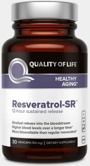 Quality of Life Resveratrol-SR 30 vegicaps