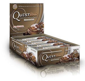 Quest Bar Cinnamon Roll 12 Bars       TEMPORARILY UNAVAILABLE