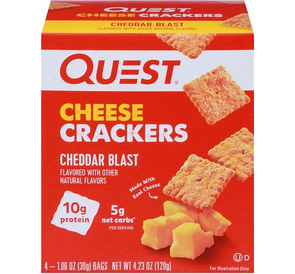 Quest Nutrition Cheese Crackers
