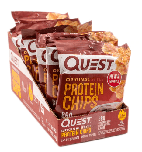 Quest Protein Chips BBQ 8 Bags