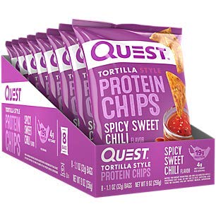 Quest Protein Chips Spicy Sweet Chili 8 Bags