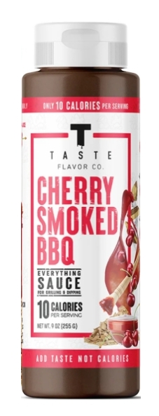 Taste Flavor 10 Calories 9.5 oz Cherry Smoked BBQ Flavor 18 Servings