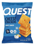 Quest Nutrition Cheesy Protein Crackers Zesty Ranch Flavor 15g Protein 6 Pack