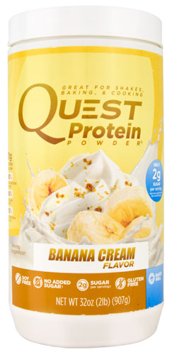 Quest Protein Powder Banana Cream 32 servings TEMPORARELY UNAVAILABLE