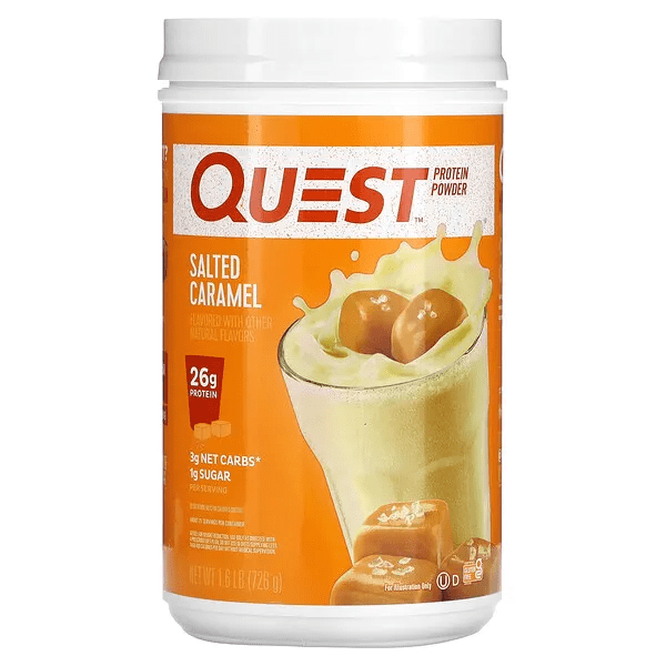 Quest Protein Powder Salted Caramel 22 serv