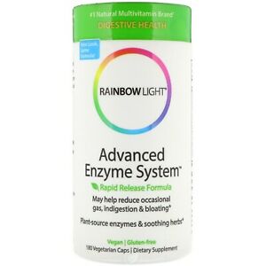 Rainbow Light Advanced Enzyme System 180 vCaps-OUT OF STOCK