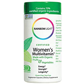 Rainbow Light Certified Organics Womens Multivitamin 120 Cap-UNAVAILABLE
