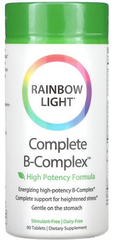 Rainbow Light Complete B-Complex 90 Tab